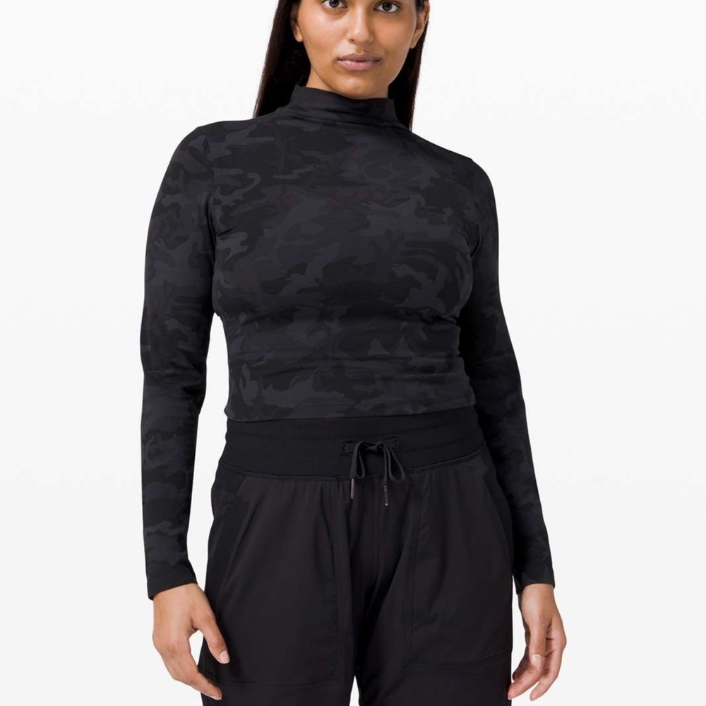 Lululemon All Aligned Mock Neck Top